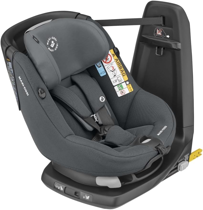 Maxi Cosi AxissFix i-Size Siège Auto Pivotant Bébé - Rotation Pratique et Harnais 5 Points - ISOFIX pour Enfant de 4 Mois à 4 Ans 61 à 105 cm