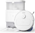 ECOVACS N30 Pro Omni robot aspirateur laveur - Aspiration 10000 Pa avec station tout en un - ZeroTangle 2.0 et TruEdge adaptatif - Lavage eau chaude 60 degrés autonomie 220 min