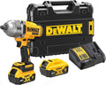 DeWalt DCF900P2T-QW boulonneuse à chocs XR 18 V Brushless - Couple maximal 1356 Nm - 3 vitesses avec mode précision - Entraînement carré 12,7 mm noir jaune