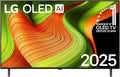 LG OLED TV OLED48B5 48 pouces 2025 - Téléviseur OLED 4K AI avec processeur α8 AI 4K Gen2 - Dolby Vision Dolby Atmos et Alexa
