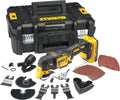 DeWalt DCS355D2-QW Multi-Cutter XR 18 V Brushless - Jusqu'à 20000 oscillations par minute - Découpe ponçage avec 32 accessoires - 2 batteries chargeur et coffret inclus