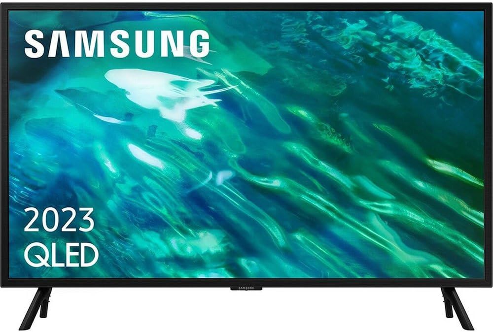 Samsung TQ32Q50A Smart TV QLED 32 pouces - Écran QLED 120 Hz au format 16:9 - Wi-Fi Bluetooth Ethernet HDMI USB - Téléviseur plat connecté pour salon chambre