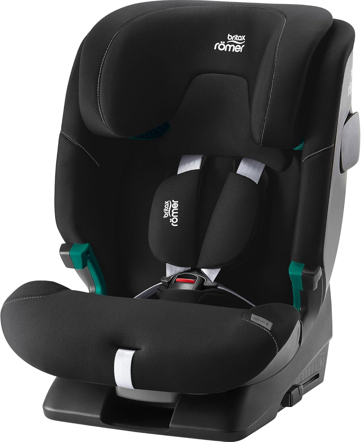 Britax Römer ADVANSAFIX 2 Z-LINE siège auto enfant - Modèle évolutif 76 à 150 cm de 15 mois à 12 ans - Fixation ISOFIX harnais 5 points - Space Black jusqu'à 36 kg