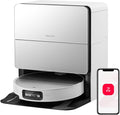Roborock Saros 10 Robot Aspirateur Laveur 22000 Pa - Système VibraRise 4.0 et Station Tout en Un - Évitement Obstacles Reactive AI 3.0