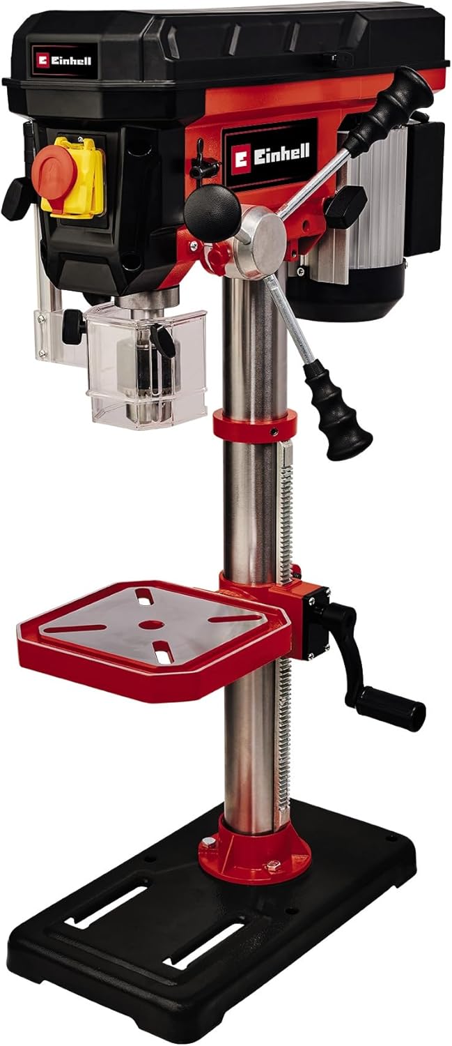 Einhell TC-BD 630/1 perceuse à colonne électrique 630W - Profondeur de perçage 60 mm - Mandrin 16 mm avec butée réglable