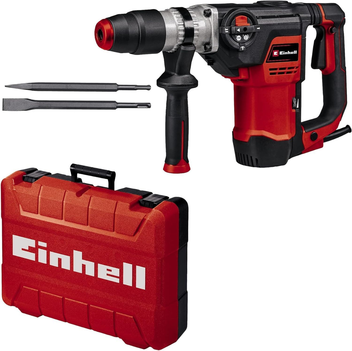 Einhell TE RH 40 3F marteau perforateur électrique 1050W - Force 10J - Mandrin SDS Max 40 mm