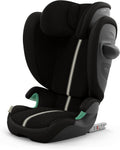 Cybex Solution G2 Plus siège auto enfant - Finition Moon Black avec revêtement tissu - Charge maximale 50 kg - Dimensions 59 x 55 x 38 cm avec 2 positions de hauteur