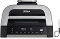 Ninja MAX 6 en 1 Grill électrique intérieur et friteuse sans huile - Capacité 3,8 L - 6 modes de cuisson avec thermomètre numérique DG551EU