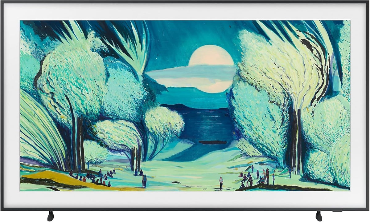 Samsung The Frame TQ55LS03F Smart TV 55 pouces 2025 - Écran QLED 4K 120 Hz antireflet - Haut-parleur intégré et format 16:9 - Connexion HDMI avec télécommande