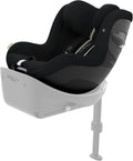 Cybex Sirona G i-Size Plus siège auto bébé - Pour 61 à 105 cm dès 3 mois environ - Dos à la route harnais 5 points et 12 hauteurs - Moon Black sans base jusqu'à 19 kg