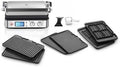 Braun MultiGrill 9 CG 9047 Grill électrique panini - Plaques grill cuisson et gaufres - Deux thermostats indépendants 2000 W noir inox