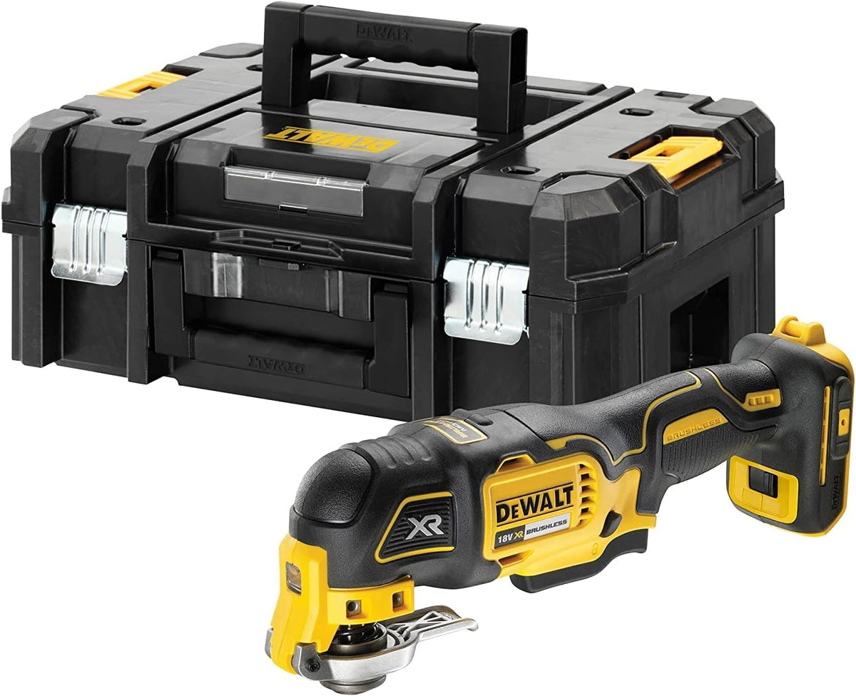 DEWALT multicutter XR 18V sans fil avec 35 accessoires - Outil multifonction vitesse variable - Changement lame facile DCS356NT XJ