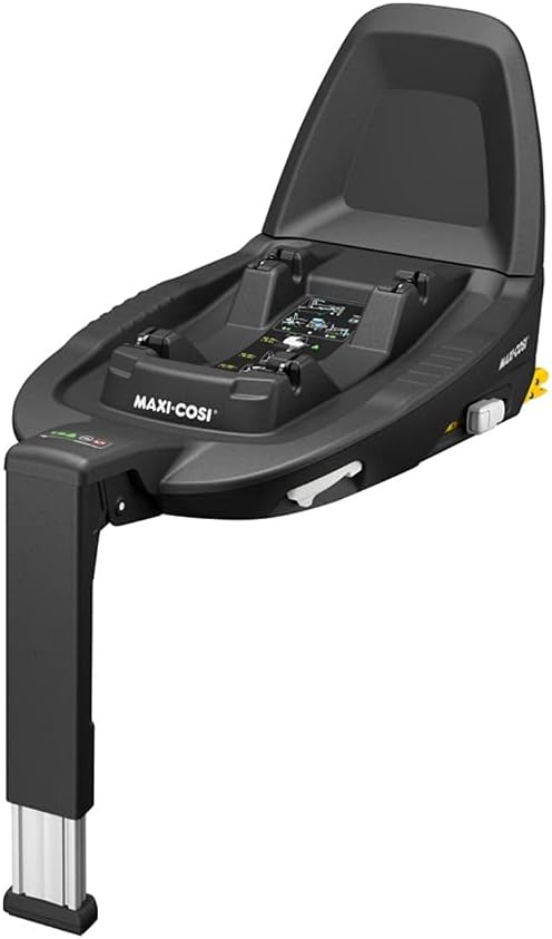 Maxi-Cosi FamilyFix3 base ISOFIX siège auto - Compatible Coral Pebble Plus Pebble Pro Pearl Smart et Pearl Pro2 - De 40 à 105 cm jusqu'à 18 kg - Structure plastique métal aluminium noire