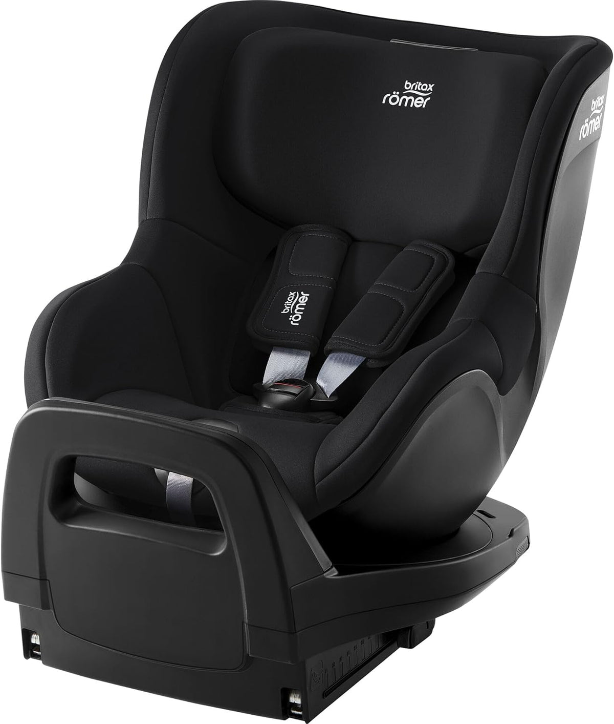 Britax Römer DUALFIX 2 Z-LINE i-Size siège auto - Pour 61 à 105 cm de 3 mois à 4 ans - Rotation 360 degrés dos à la route - Space Black harnais 5 points jusqu'à 19 kg