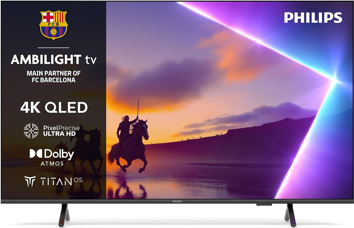 Philips 55PUS8550 téléviseur - Modèle 55PUS8550 référence 55PUS8550-12 - Finition noire pour espace multimédia - Téléviseur Philips pour salon et divertissement domestique