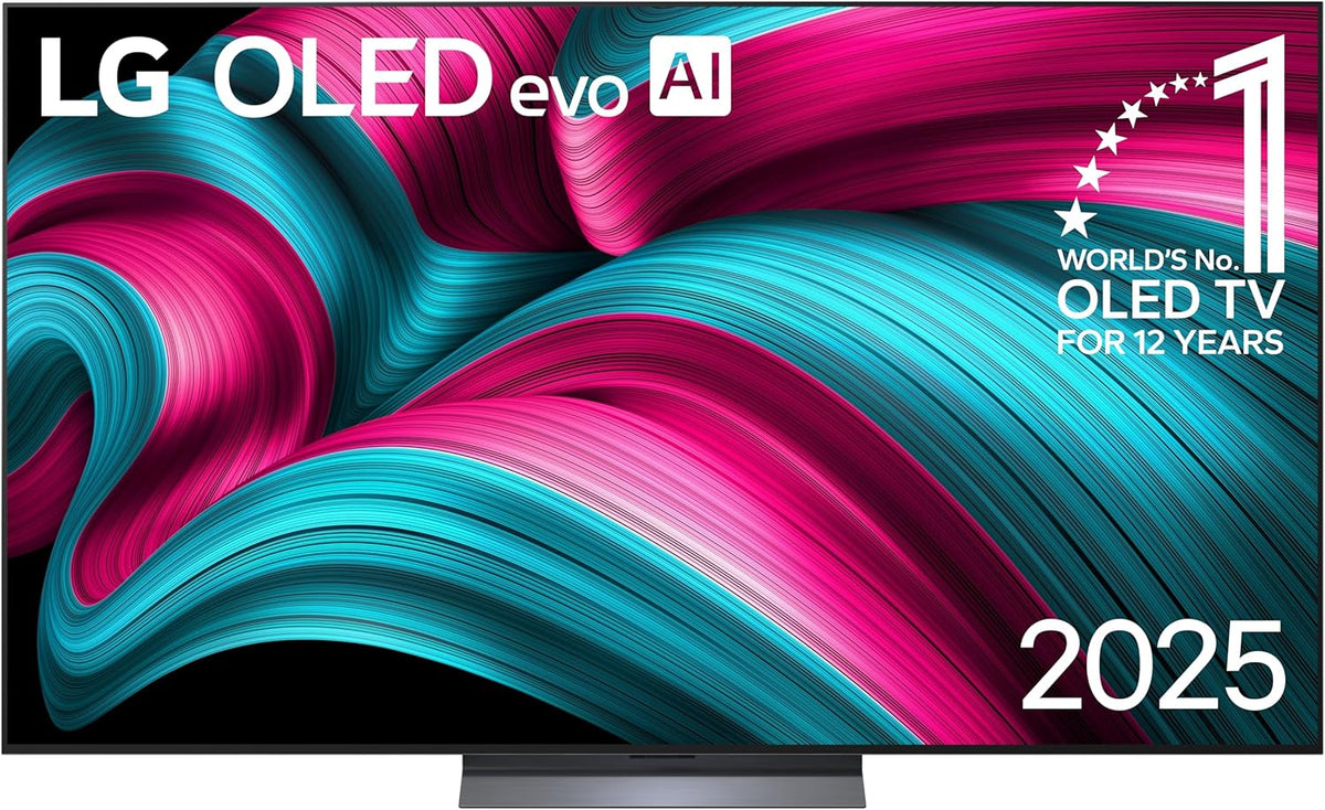 LG OLED77C5 OLED evo Smart TV 77 pouces 2025 - Écran OLED 4K 120 Hz avec Booster de luminosité - AMD FreeSync et noir profond - Wi-Fi HDMI USB télécommande incluse