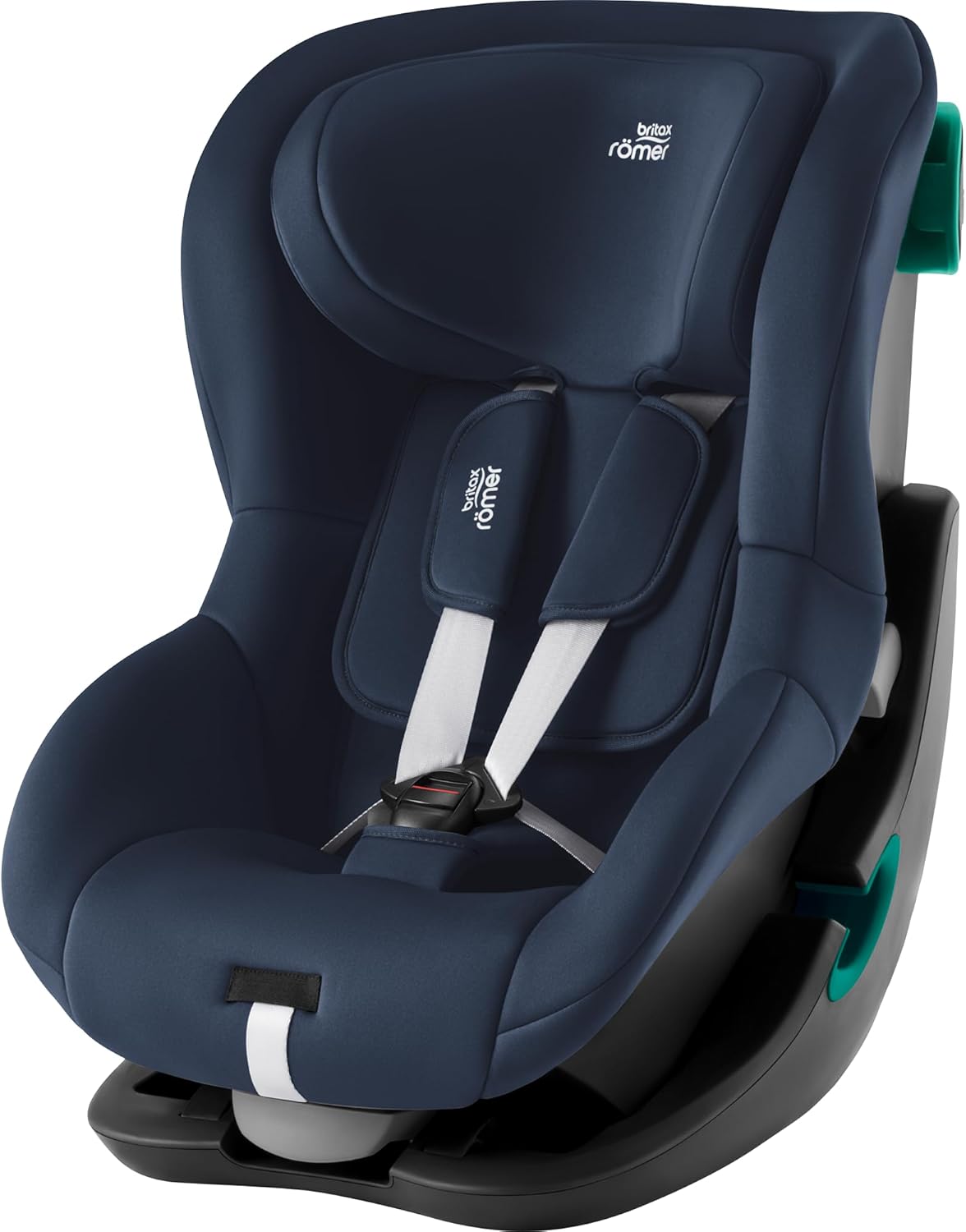 Britax Römer KING PRO siège auto enfant - Pour 76 à 105 cm de 15 mois à 4 ans - Fixation ISOFIX et harnais 5 points - Night Blue jusqu'à 20 kg