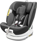 Siège Auto Bébé Sparco Isofix Rotatif 360° i-Size - Homologation ECE R129/03 pour Enfant 40 à 150 cm - Réducteur Inclus Face et Dos Route