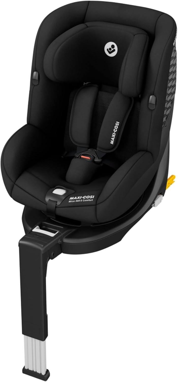 Maxi Cosi Mica 360 S Comfort Siège Auto ISOFIX Pivotant - Rotation FlexiSpin 360° avec Tissus Respirants - Protection G-CELL de 0 à 4 Ans